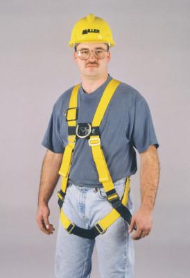 Honeywell Non-Stretch Harnesses, Back D-Ring, Mating Chest & Legs; Friction Shoulders, 850/UYK