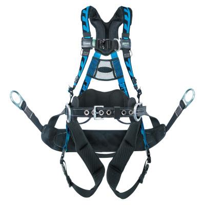 Honeywell AirCore Tower Climbing Harness, Front & Side D-Rings, 2XL/3XL Blue, AAT-QC23XB