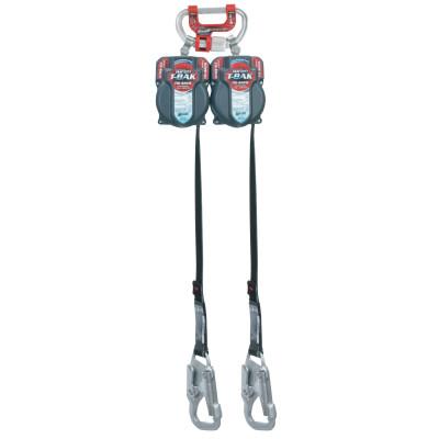 Honeywell G2 Twin Turbo T-BAK Self-Retracting Lifelines, 2 MFLT-1/7.5FT Units, MFLTC-1/7.5FT