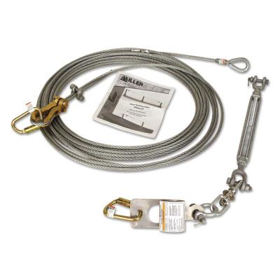 Honeywell SkyGrip Wire Rope Lifeline Kit, D-Bolt Anchor, SG416/60FT
