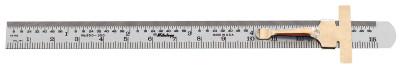 Mitutoyo Series 950 Pocket Steel Rulers, 6 in, Stainless Steel, 950-300