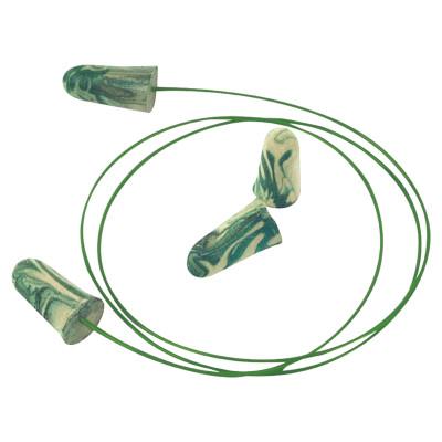Moldex Camo Plugs® Disposable Earplugs, Foam, Brown/Tan/Green, Uncorded, 6608