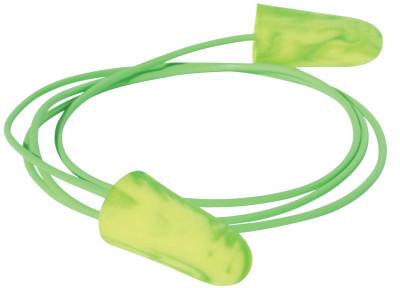 Moldex Goin' Green Foam Earplugs, Foam, Green, Corded, 6622