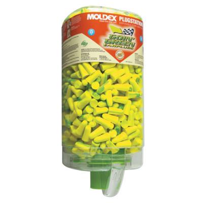 Moldex PlugStation Earplug Dispensers, Foam, Uncorded, Bright Green, 6647