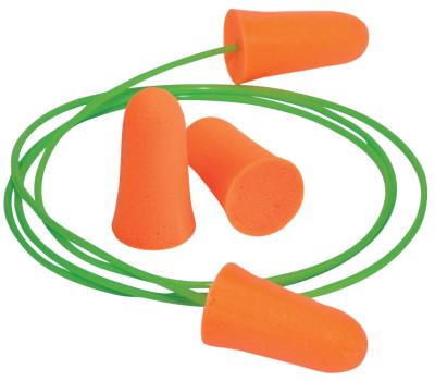 Moldex Mellows Foam Ear Plugs, Polyurethane, Bright Orange, Uncorded, 6820