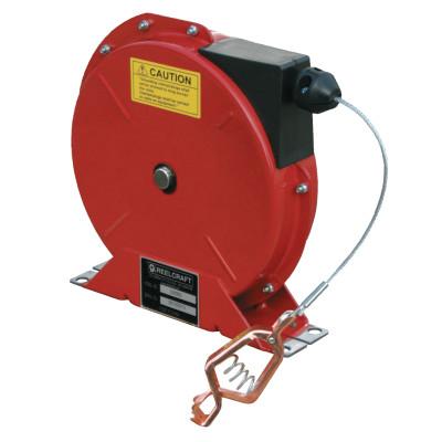 Reelcraft Spring Retractable Grounding Reel, 50 ft, G3050