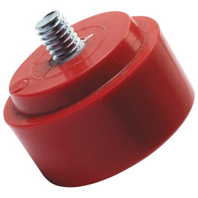 Nupla?? Hammer Striking Tip, 1-1/2 in, Flat, Medium, Vinyl, 15-153