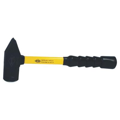 Nupla?? Blacksmiths' Cross Pein Sledge Hammer, 3 lb, 14 in Classic Fiberglass Handle, SG, 29-035