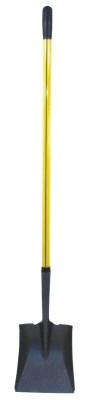 Nupla® Square Point Shovel, Hollow Back, 48" Fiberglass Butt Grip Handle, 69-148