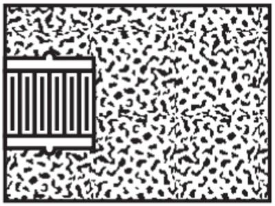 Saint-Gobain Type 18 Gemini Plug Sq. Tip, 2in D, 4in Thick, 5/8-11 Arbor, 24 Grit Alum. Oxide, 61463622366