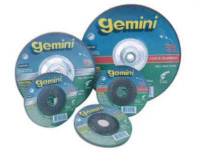 Saint-Gobain Type 28 Gemini Saucer Depressed Center Grinding Wheels, 7 X 1/4, 5/8" Arbor, 66252940149