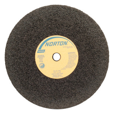 Saint-Gobain BlueFire Type 01 Straight Grinding Wheel, 8 in Dia, 1" Thick, 5/8 in Arbor, 66253198592