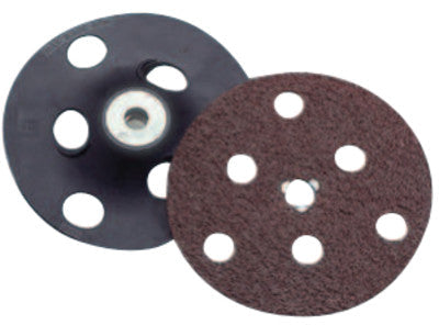 Saint-Gobain AVOS Edger Speed-Lok Bear-Tex Discs, Aluminum Oxide, 4 1/2 in Dia., Medium, 66261010448