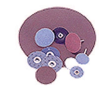 Saint-Gobain NorZon Plus Large Diameter Cloth PSA Discs, Zirconia, 12 in Dia., 50 Grit, 66261138321