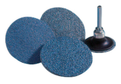Saint-Gobain NorZon Plus Speed-Lok TS Coated-Cloth Discs, Zirconia Alumina, 3 in, 60 Grit, 66261138661