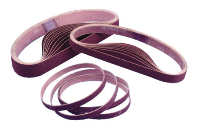 Saint-Gobain Metalite File Belts, 1/2 in x 24 in, 60, Aluminum Oxide, 78072727566