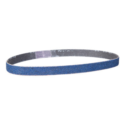 Saint-Gobain Blue Fire Coarse Grit Cloth File Belts, 3/8 in x 13 in, 80 Grit, 78072736062