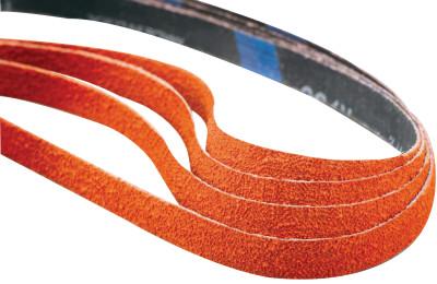 Saint-Gobain Blaze File Belts, 3/4 in x 18 in, 80, Ceramic, 69957398029