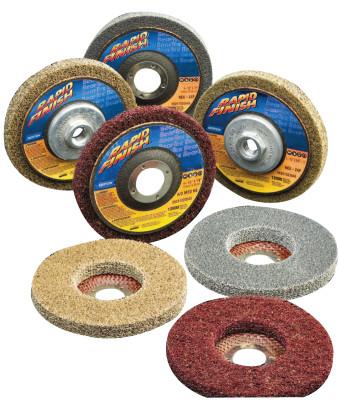 Saint-Gobain Rapid Finish Bear-Tex Unified Wheels, 4 1/2 X 7/8, Medium, Aluminum Oxide, 66261020548