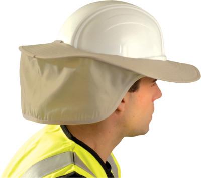 OccuNomix Stow Away Hard Hat Shades, Khaki, 899-KHK