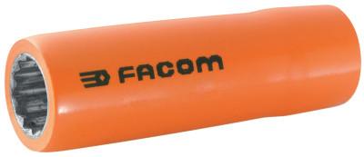 Stanley® Products Insulated Deep Sockets, 3/8 in Drive, 17 mm, 12 Points, FM-J.17LAVSE