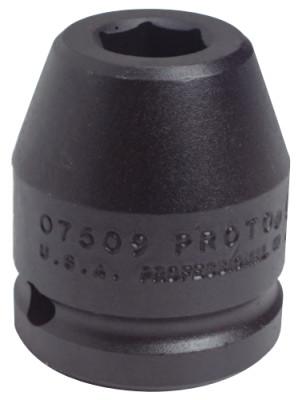 Stanley?? Products Torqueplus Impact Sockets, 3/4 in Drive, 1 9/16 in Opening, 12 Points, 07525T