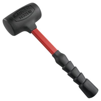 Stanley?? Products Dead Blow Hammer, 3 lb Head, 2-1/2 in Dia., 14 in Handle, Black/Red, 1432DB