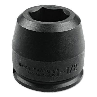 Stanley® Products Impact Sockets 1-1/2" Drive, 3 7/8 in, 6 Points, 15062
