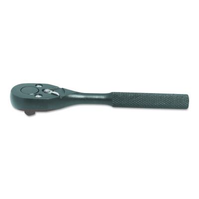 Stanley?? Products Classic Standard Length Pear Head Ratchet, 1/4 in Dr, 5 in L, Black Oxide, 4749BL