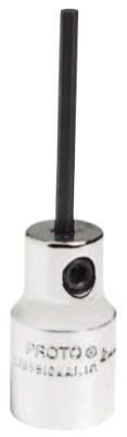 Stanley?? Products Metric Drive Socket Bits, 1/4 in Drive, 2.5 mm Tip, 4770-2.5M