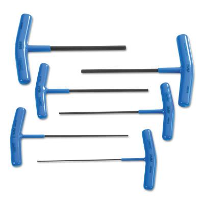 Stanley?? Products 6 Pc. Metric T-Handle Hex Key Sets, 6 per set, Hex Tip, Metric, 4969