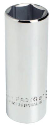 Stanley?? Products Torqueplus Metric Deep Sockets 3/8 in, 3/8 in Drive, 14 mm, 12 Points, 5014M