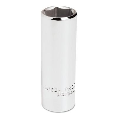 Stanley?? Products Torqueplus Deep Sockets 3/8 in, 3/8 in Drive, 11/16 in, 6 Points, 5022H
