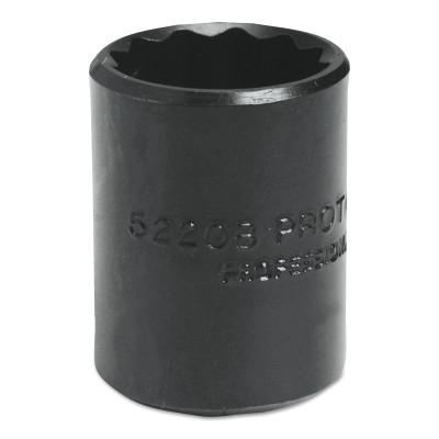 Stanley® Products Torqueplus Protoblack Sockets, 1/2 in Drive, 3/4 in, 12 Points, 5424B