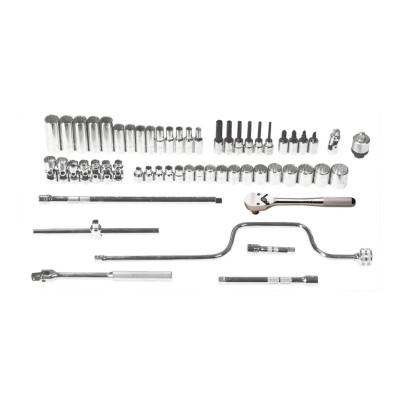 Stanley® Products Torqueplus 57 Piece Metric Socket Sets, 3/8 in, 12 Point, Metric, 52228