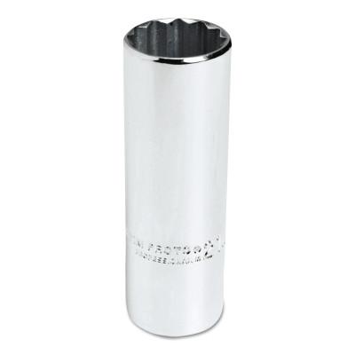 Stanley?? Products Torqueplus Metric Deep Sockets 1/2 in, 1/2 in Drive, 30 mm, 12 Points, 5330M
