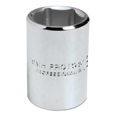 Stanley® Products Torqueplus Metric Sockets 1/2 in, 1/2 in Drive, 19 mm, 6 Points, 5419MH