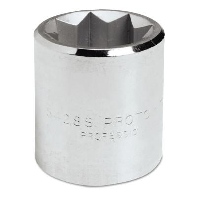 Stanley® Products Sockets 1/2" Drive, 1/2 in Drive, 3/8 in, 8 Points, 5412S