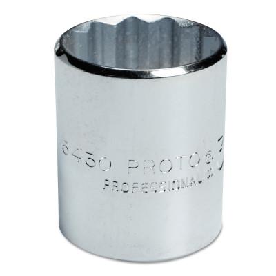 Stanley® Products Torqueplus Sockets 1/2 in, 1/2 in Drive, 15/16 in, 12 Points, 5430