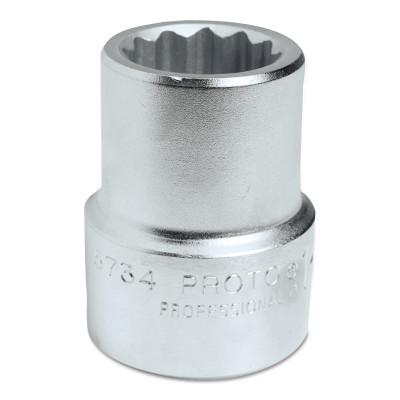 Stanley® Products Torqueplus Sockets 1 in, 1 in Drive, 3 1/8 in, 12 Points, 5800