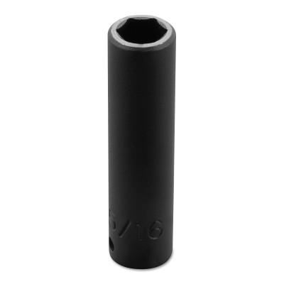 Stanley?? Products Torqueplus Deep Impact Sockets 1/4 in, 1/4 in Drive, 5/16 in, 6 Points, 6510H