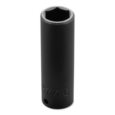 Stanley?? Products Torqueplus Deep Impact Sockets 1/4 in, 1/4 in Drive, 7/8 in, 6 Points, 6520H