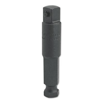 Stanley?? Products Hex Shank Extensions, 3/8 in (male square); 7/16 in (male hex) drive, 2 3/4 in, 7111