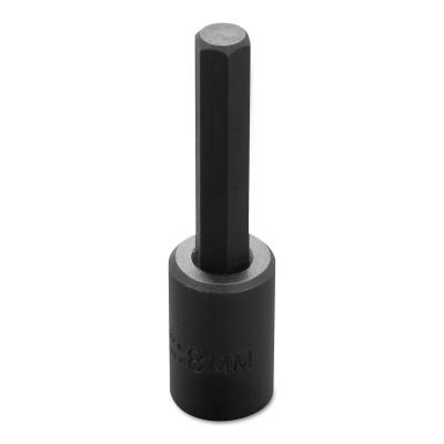 Stanley?? Products Torqueplus Metric Deep Impact Sockets 1/2 in, 1/2 in Drive, 8 mm, 6 Points, 7308M