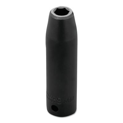 Stanley® Products Torqueplus Metric Deep Impact Sockets 1/2 in, 1/2 in Drive, 9 mm, 6 Points, 7309M