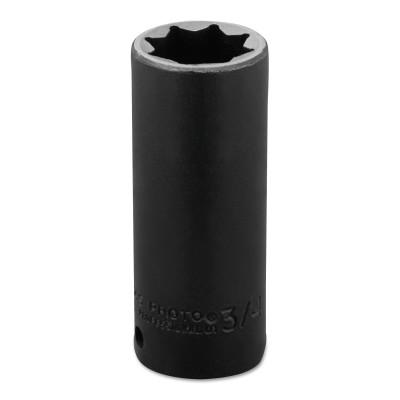 Stanley® Products Torqueplus Deep Impact Sockets 1/2 in, 1/2 in Drive, 1 1/16 in, 12 Points, 7334