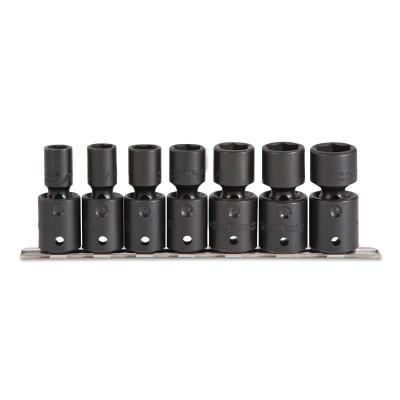 Stanley?? Products Torqueplus Impact Sockets, 1/2 in Drive, 7/16 in Opening, 6 Points, 7414H