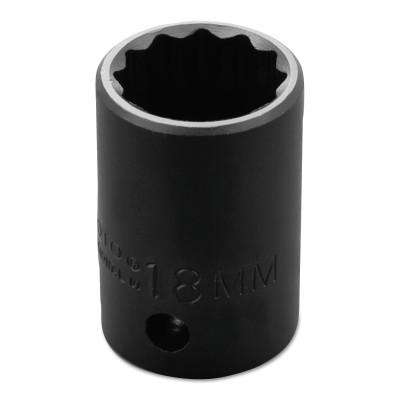 Stanley?? Products Torqueplus Metric Impact Sockets 1/2 in, 1/2 in Drive, 46 mm, 6 Points, 7446M