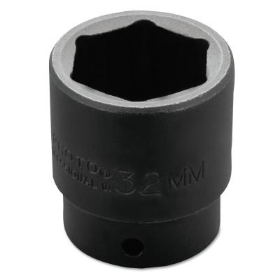 Stanley® Products Torqueplus Metric Impact Sockets 1/2 in, 1/2 in Drive, 32 mm, 6 Points, 7432M