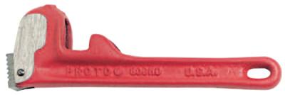 Stanley?? Products Aluminum Pipe Wrenches, 90 Deg Head Angle, Forged Steel Jaw, 18 in, 818A